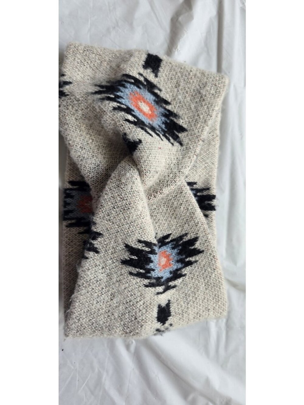 Womens Navajo pattern winter headband